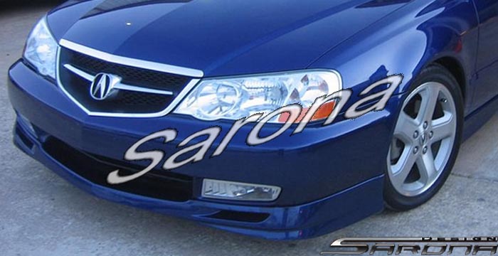 Custom Acura TL  Sedan Front Lip/Splitter (2002 - 2003) - $390.00 (Part #AC-008-FA)